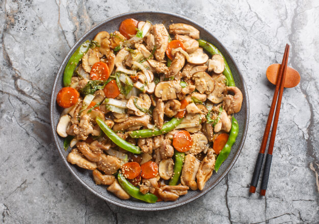 Five-Spice Mushroom Stir-Fry